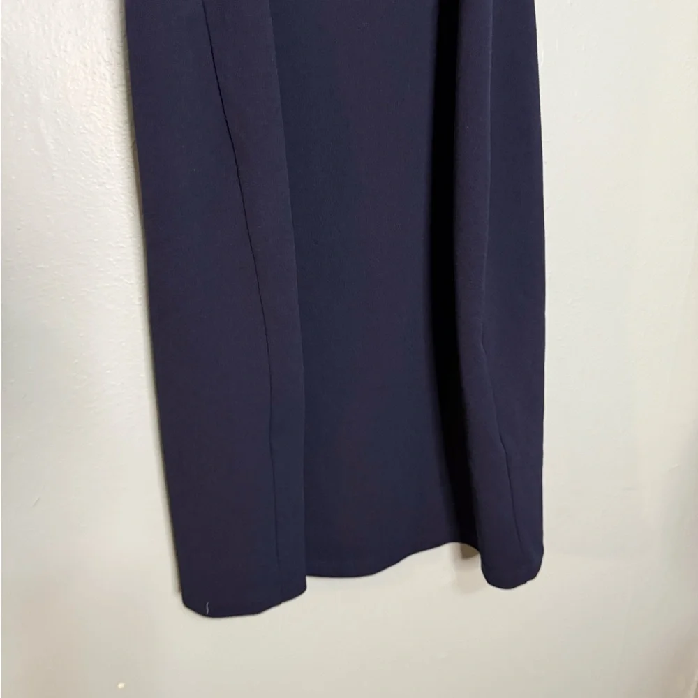 Marina navy blue sequin sleevless mini dress‎